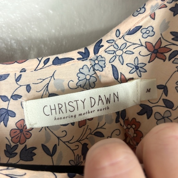 Christy Dawn Theo Dress in Sand Anemone Vine - Picture 5 of 8